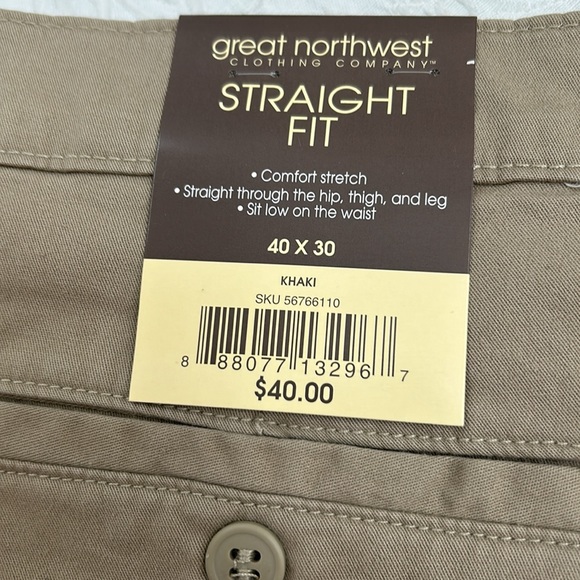 COPY - Men’s khaki pants 40x30 NWT - Picture 2 of 7